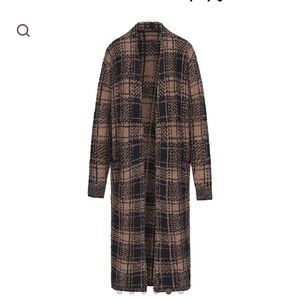 Skims sold out plaid unisex robe NWT!